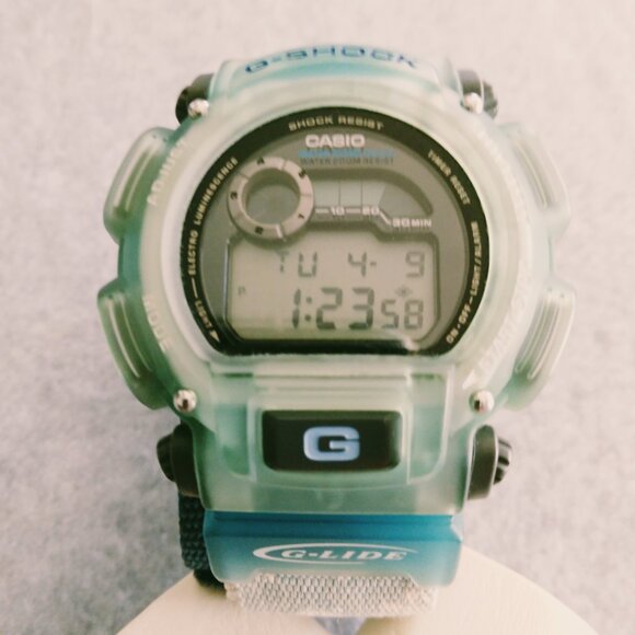CASIO G-Shock DW004S-2V 1627 men's G-LIDE Blue "Rocky Point" new battery! - Picture 11 of 11
